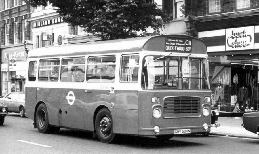  Bristol LHS6L ECW (B26F) 1975 года  (фото 1 из 2)
